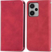 SZY Mall Xiaomi Redmi Not 12 Pro Artı 5g Için Flip Case Basit Iş Darbeye (Yurt Dışından)