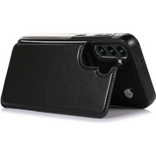 SZY Mall Samsung Galaxy A35 5g Kart Yuvaları Için Cüzdan Kılıf Pu Deri Kickstand (Yurt Dışından)