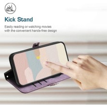 SZY Mall Xiaomi Redmi 13 Flip Folio Kitap Için Kılıf Kart Yuvası Standı ile Kickstand Pu (Yurt Dışından)