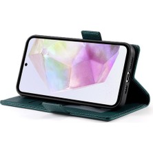 SZY Mall Samsung Galaxy A35 Günlük Kullanım Için Flip Case Iş Cüzdan Flip Kart Yuvaları (Yurt Dışından)