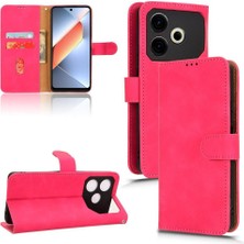 SZY Mall Tecno Pova 6 Neo Yan Toka Kart Yuvaları Tutucu Pu Deri Için Flip Case (Yurt Dışından)