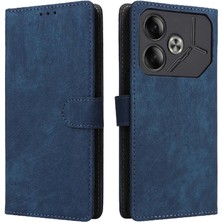 SZY Mall Tecno Pova 6 4g Manyetik Kapatma Kart Yuvaları Için Kılıf Kapak Flip Folio Pu (Yurt Dışından)