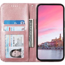 SZY Mall IPhone x Için Flip Case/xs Cüzdan Standı Eşkenar Dörtgen Şekli Günlük Kullanım El Kayışı (Yurt Dışından)