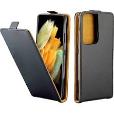 SZY Mall Samsung Galaxy S21 Ultra 5g Koruyucu Kapak Tarzı Için Dikey Flip Case (Yurt Dışından)