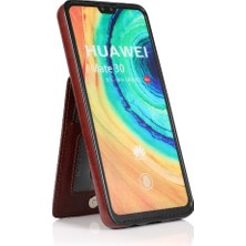 SZY Mall Huawei Mate 30 Manyetik Toka Kickstand Kart Tutucu ile Uyumlu (Yurt Dışından)