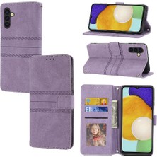 SZY Mall Samsung Galaxy A34 5g Manyetik Kapatma Pu Deri Kickstand Için Flip Case (Yurt Dışından)