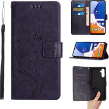 SZY Mall Samsung Galaxy A34 Pu Deri Manyetik Kapatma Kickstand Için Filp Durumda (Yurt Dışından)