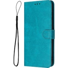 SZY Mall Toka ile Oneplus Nord Ce4 Için Flip Case Saf Renk Pu Deri ile (Yurt Dışından)