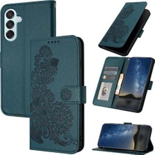 SZY Mall Samsung Galaxy M15 Flip Folio Kitap Için Flip Case Kart Yuvası Standı ile Pu (Yurt Dışından)