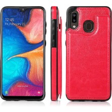 SZY Mall Cüzdan Kılıf Samsung Galaxy A20/A30/M10S Pu ile Çift Manyetik Toka (Yurt Dışından)