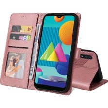 SZY Mall Samsung Galaxy A02 Üç Kart Yuvaları Kickstand Premium 4 Için Flip Case (Yurt Dışından)