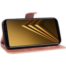 SZY Mall Samsung Galaxy A8 2018 Için Flip Case Kredi ile Ayrılabilir El Kayışı (Yurt Dışından)