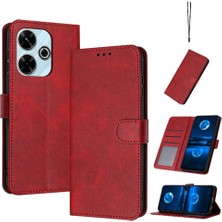 SZY Mall Kart Yuvası Pu ile Toka Kickstand ile Xiaomi Redmi 13 4g Için Flip Case (Yurt Dışından)