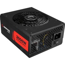 Rampage BTC2000 Real 2000W 16* Pcıe VGA Soket 14CM+8CM 2* Fanlı Bitcoin Power Supply