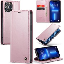 SZY Mall Iphone 13 Için Flip Case Pro Kickstand Kart Tutucu Retro Cüzdan Kapak Pu (Yurt Dışından)