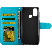 SZY Mall Samsung Galaxy M30S Manyetik Kapatma Pu Deri Kart Tutucu Için Flip Case (Yurt Dışından)