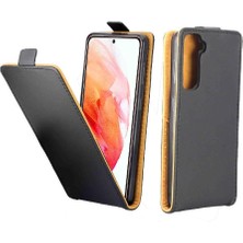 SZY Mall Samsung Galaxy S21 5g Için Dikey Flip Case Kart Yuvası Tpu Deri Tarzı (Yurt Dışından)