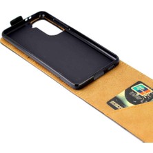 SZY Mall Samsung Galaxy S21 5g Için Dikey Flip Case Kart Yuvası Tpu Deri Tarzı (Yurt Dışından)