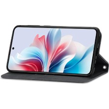 SZY Mall Oppo Flip 11F 5g Için Flip Case Darbeye Cüzdan Deri Kılıf Kapak Çevirin (Yurt Dışından)