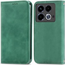 SZY Mall Infinix Not 40 Flip Kapak Için Flip Case Darbeye Cüzdan Basit Deri (Yurt Dışından)