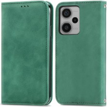 SZY Mall Xiaomi Redmi Not 12 Pro Artı 5g Için Flip Case Basit Iş Darbeye (Yurt Dışından)