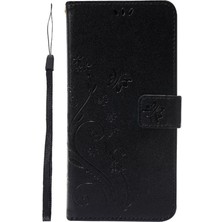 SZY Mall Samsung Galaxy A22 4g Için Filp Durumda Kart Tutucu Kickstand Pu Deri Bilek (Yurt Dışından)