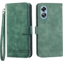 SZY Mall Oppo A17 Nakit Cep Kartı Yuvaları Için Flip Case Bileklik Manyetik Kapatma (Yurt Dışından)