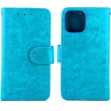 SZY Mall IPhone 13 Mini Manyetik Kapatma Pu Deri Kickstand Kart Için Flip Case (Yurt Dışından)