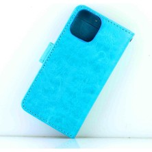 SZY Mall IPhone 13 Mini Manyetik Kapatma Pu Deri Kickstand Kart Için Flip Case (Yurt Dışından)