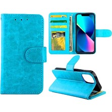 SZY Mall IPhone 13 Mini Manyetik Kapatma Pu Deri Kickstand Kart Için Flip Case (Yurt Dışından)