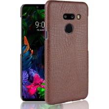 SZY Mall Lg G8 Thinq Klasik Timsah Moda Koruyucu Için Şık Klasik Durumda (Yurt Dışından)