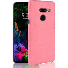 SZY Mall Lg G8 Thinq Klasik Timsah Moda Koruyucu Için Şık Klasik Durumda (Yurt Dışından)