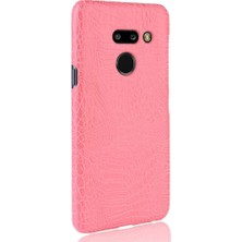 SZY Mall Lg G8 Thinq Klasik Timsah Moda Koruyucu Için Şık Klasik Durumda (Yurt Dışından)