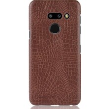 SZY Mall Lg G8 Thinq Klasik Timsah Moda Koruyucu Için Şık Klasik Durumda (Yurt Dışından)