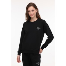 Lumberjack Wb Anna 16 4pr Siyah Kadın Sweatshirt