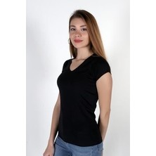 Urban Bold Kısa Kollu V Yaka Siyah Body