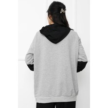 Glamfit Parçalı Sweat Gri - 411.0313