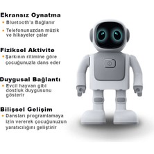 Qstar Dans Robotu Robert RS01 Eğlenceli Öğretici Oyun Arkadaşı Bluetooth Hoparlör