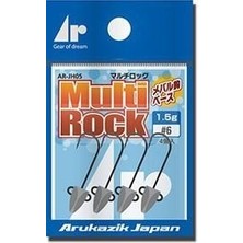 Arukazik Ar Head Multirock Lrf Jighead 1 gr #6