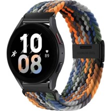 Cover Center Amazfit Gtr 3-Gtr 3 Pro Gtr 2 Gtr 2e Gtr 47MM Uyumlu Likralı Örgü Flexible Akıllı Saat Kordonu 22MM