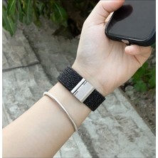 Cover Center Amazfit Gtr 3-Gtr 3 Pro Gtr 2 Gtr 2e Gtr 47MM Uyumlu Likralı Örgü Flexible Akıllı Saat Kordonu 22MM