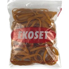 Ekoset Kalın Para Lastiği 100 Adet 70 x 5 mm