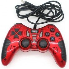 MT40-O Çift Analoglu Kol USB PC Bilgisayar PS3 Oyun Kolu Gamepad Joystick