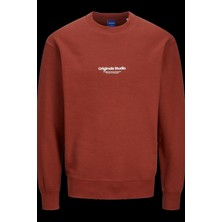 Jack & Jones Jorvesterbro Sweat Crew Neck Noos 12241694 Kiremit