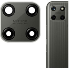 Tekno Prime Realme C25Y İle Uyumlu Kamera Camı Siyah