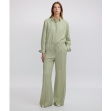 İpekyol Nervür Dikişli Wide Leg Fit Pantolon