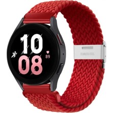 Cover Center Honor Magic Watch 2 46MM Uyumlu Likralı Örgü Flexible Kayış Akıllı Saat Kordonu 22MM