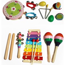 GZPLZ Gzplz-14 Pcs/set Çocuk Orff Perküsyon Oyun Seti (Yurt Dışından)