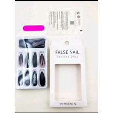 Elnil Butik 24 Lü Takma Tırnak Setleri