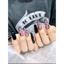 Sheinside Shein 24 Lü Takma Tırnak Seti